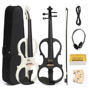 4/4 Electric Violin with Headphone Gig Bag Bow Cable for Beginner C122-1185187