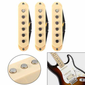 3Pcs Vintage Clean Guitar Pickups For Fender Stratocaster Strat Squier C122-1049460 3Pcs Vintage Clean Guitar Pickups For Fender Stratocaster Strat Squier C122-1049460