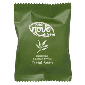 Eco Novo Terra 0.705 oz. Wrapped Glycerin Hotel and Motel Facial Soap Bar – 400/Case Eco Novo Terra 0.705 oz. Wrapped Glycerin Hotel and Motel Facial Soap Bar – 400/Case