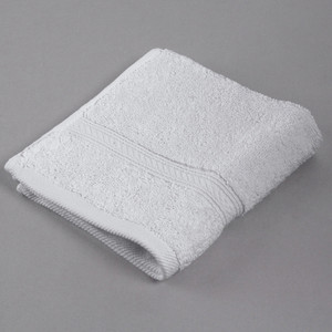 Oxford Vicenza Bianco 13″ x 13″ 100% Ringspun Combed Cotton Wash Cloth with Dobby Border 1.8 lb. – 12/Pack Oxford Vicenza Bianco 13″ x 13″ 100% Ringspun Combed Cotton Wash Cloth with Dobby Border 1.8 lb. – 12/Pack
