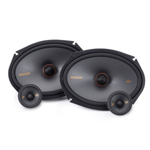 Kicker KSS269 (48KSS269) 6x9" (160x230mm) and 2.75" 2-way Component System, 4ohm, RoHS Compliant