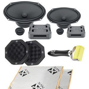 Hertz CPK 690 + Free NVX Sound Deadening, Speaker Baffles and Roller!