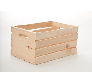 Adwood Manufacturing Ltd 13-inch x 18-inch x 10-inch Wooden Crate - 17.62" X 12.38" X 9.62" (6/CASE)-A2ZHOME Adwood Manufacturing Ltd 13-inch x 18-inch x 10-inch Wooden Crate - 17.62" X 12.38" X 9.62" (6/CASE)-A2ZHOME