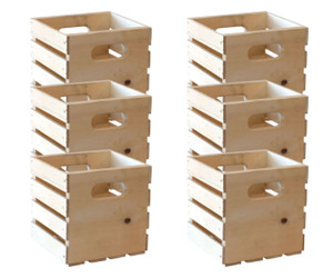 Adwood Manufacturing Ltd Cube Crate - Compact Storage Solution, 9" X 9.62" X 9.62" (6/CASE)-A2ZHOME Adwood Manufacturing Ltd Cube Crate - Compact Storage Solution, 9" X 9.62" X 9.62" (6/CASE)-A2ZHOME