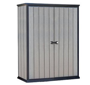 Keter High Store 50 cu.ft. Vertical Outdoor Storage Shed - Resilient Resin, Weather Resistant-A2ZHOME Keter High Store 50 cu.ft. Vertical Outdoor Storage Shed - Resilient Resin, Weather Resistant-A2ZHOME