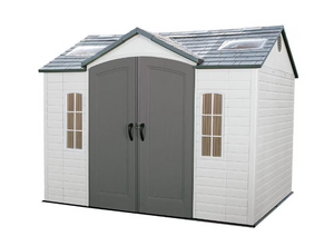 Lifetime 10 ft. x 8 ft. Outdoor Storage Shed - Durable and Spacious Storage Solution-A2ZHOME Lifetime 10 ft. x 8 ft. Outdoor Storage Shed - Durable and Spacious Storage Solution-A2ZHOME