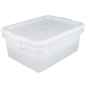 a2zhospo Color-Mate 20" x 15" x 7" Food Storage Drain Box Set with Recessed Lid