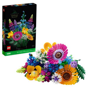 LEGO Botanical Collection: Icons Wildflower Bouquet 10313 – A Vibrant Floral Masterpiece for Any Space!
