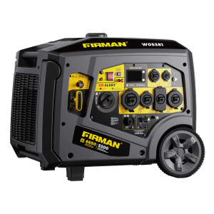 Firman 6650W Peak / 5300W Running Inverter Generator with Recoil Start
