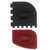 Lodge SCRAPERCOMBO Red Pan Scraper and Black Grill Pan Scraper - 2/Set