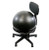 Copy of Metal Exercise Ball Chair Base with Backrest