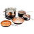 15-Piece Non-Stick Ti-Ceramic Cookware Set with Square Pans and Lids