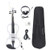 4/4 Electric Violin Full Size Basswood with Connecting Line Earphone & Case for Beginners C122-1225065