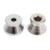 2PCS Chrome Metal End Pin Belt Buttons Strap Lock Cushion Screws For Guitar Bass C122-996323