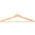 Open Swivel Hook Maple Wood Hangers – 12/Pack