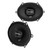 Massive Audio MX57 440W Max (100W RMS) 5" x 7" MX Series 3-Way Coaxial Car Speakers