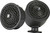 Kicker KST2504 (46KST2504) 300W Peak (150W RMS) 1" Flush/Angle/Surface/Swivel-mount KS-Series Silk Dome Car Tweeters
