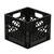 A2ZHOME Heavy Duty Milk Crate with Reinforced Handles - 13" X 13" X 11" (6/CASE)-A2ZHOME