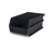 Triton Polypropylene Black Hanging Bin and BinClip Kit - 4.12" X 7.36" X 3"-A2ZHOME