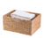 Vintiquewise Foldable Natural Water Hyacinth Storage Bin (Large) - 15" x 35" x 11" (6/CASE)-A2ZHOME