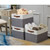DECOMOMO Fabric Storage Cubes - 13x15x13 inch - Versatile Home Organization Solution-A2ZHOME