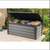 Keter Brushwood 21.5 cu.ft. 120 Gal Weather Resistant Resin Patio Outdoor Storage Lockable Deck Box/Bench-A2ZHOME