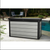 Keter Denali 34.9 cu.ft. 200 Gal Weather Resistant Resin Patio/Outdoor Storage Lockable Deck Box/Bench-A2ZHOME
