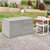 Costway 88 Gallon Garden Patio Rattan Storage Container Box with Shelving - Outdoor Organization-A2ZHOME