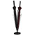 Vintiquewise Black Umbrella Shaped Creative Umbrella Holder Stand - Indoor and Outdoor Use - 22" x 22" x 30" (6/CASE)-A2ZHOME