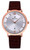 Westar Profile Leather Strap Silver Dial Quartz 50219ppn627 Men's Watch