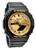 Casio G-shock Analog Digital Black And Gold Color Resin Strap Quartz Ga-2100gb-1a 200m Men's Watch