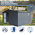A2ZHOME Backyard Storage Shed 11' x 12.5': Durable and Secure Outdoor Garden Shed