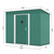 A2ZHOME 4.2 x 9.1 Ft Outdoor Storage Shed: Secure and Stylish Green Metal Shed for Your Garden