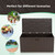 A2ZHOME 105 Gallon All-Weather Large Deck Box: Secure and Spacious Lockable Storage Container