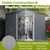 A2ZHOME 8x6 FT Outdoor Tool Storage Shed: Durable, Secure, and Spacious Storage Solution
