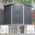 A2ZHOME 8x6 FT Outdoor Tool Storage Shed: Durable, Secure, and Spacious Storage Solution