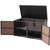 A2ZHOME 88 Gallon Garden Patio Rattan Storage Container Box: Stylish, Spacious, and Weather-Resistant Storage Solution