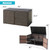 A2ZHOME 88 Gallon Garden Patio Rattan Storage Container Box: Stylish, Spacious, and Weather-Resistant Storage Solution