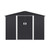 A2ZHOME 9.1' x 10.5' Outdoor Metal Storage Shed: Spacious, Secure, and Ventilated Shed for Your Outdoor Needs
