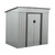 A2ZHOME 4 x 6 Ft Outdoor Storage Shed: Compact, Secure, and Stylish Metal Shed for Your Patio