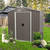 A2ZHOME 8ft x 4ft Outdoor Metal Storage Shed: Reliable and Spacious Storage for Your Outdoor Essentials