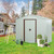 A2ZHOME RY-SDYX56-W 6ft x 5ft Outdoor Metal Storage Shed White: Stylish and Sturdy Outdoor Storage Solution