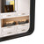 A2ZHOME Oversized Bathroom Mirror with Removable Tray, 72x32 Inch Wall Mount Mirror – Black Aluminum Framed Full
