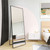 A2ZHOME Wall-Mounted Black Alloy Frame Full Length Mirror – Sleek Modern Design for Any Room