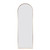 A2ZHOME Gold 65x22 Inch Metal Arch Stand Full-Length Mirror