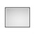 A2ZHOME 60" W x 48" H LED Lighted Bathroom Wall-Mounted Mirror with High Lumen & Anti-Fog Control