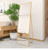 A2ZHOME Wall-Mounted Alloy Frame Full-Length Mirror - Golden