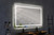 A2ZHOME 84" x 48" LED Lighted Wall-Mounted Mirror with High Lumen & Anti-Fog Control