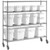 a2zhospo 18" x 72" Ingredient Bin Shelving Kit with 15 Clip-In Shelf Bins