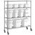 a2zhospo 18" x 60" Ingredient Bin Shelving Kit with 12 Clip-In Shelf Bins